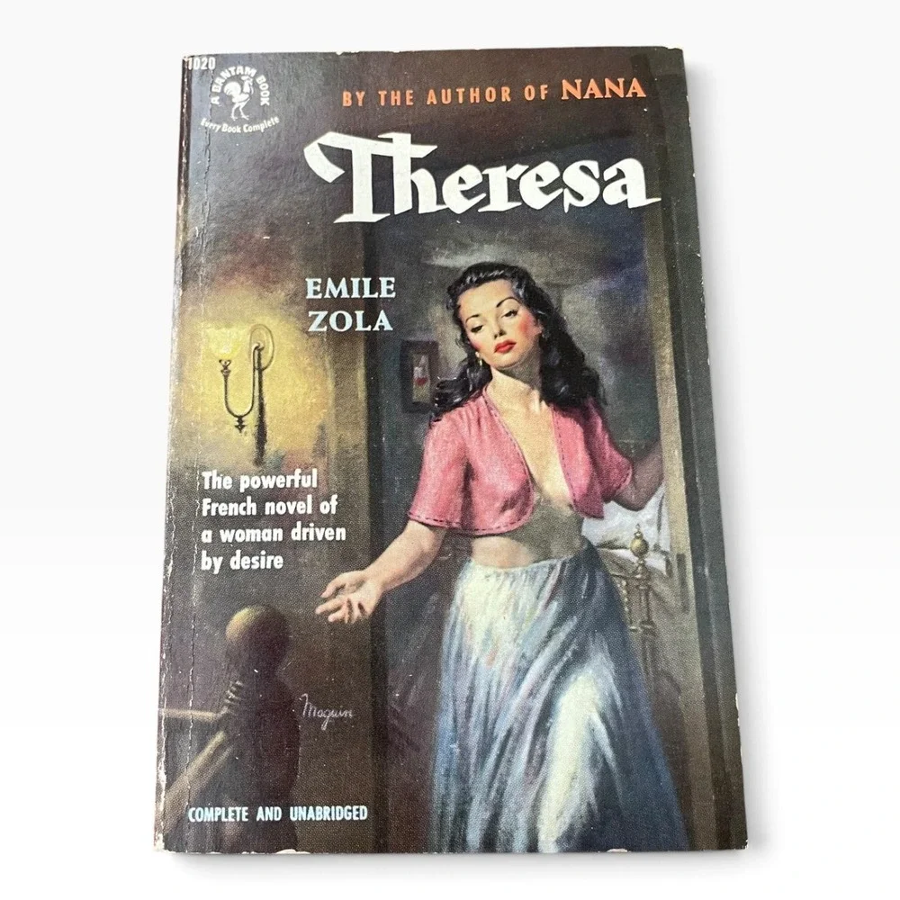 Theresa by Emile Zola Bantam Book Paperback 1953 Complete Unabridged Vintage